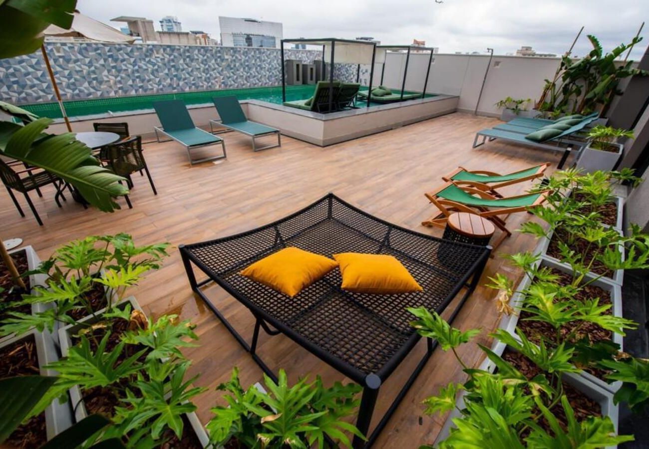 Estúdio em São Paulo - Feel Sampa Vila Olimpia Flat I