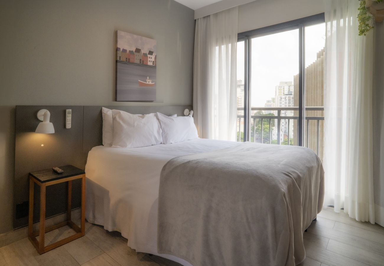 Estúdio em São Paulo - Paraíso Paulista Corporate Flat by Feel Sampa