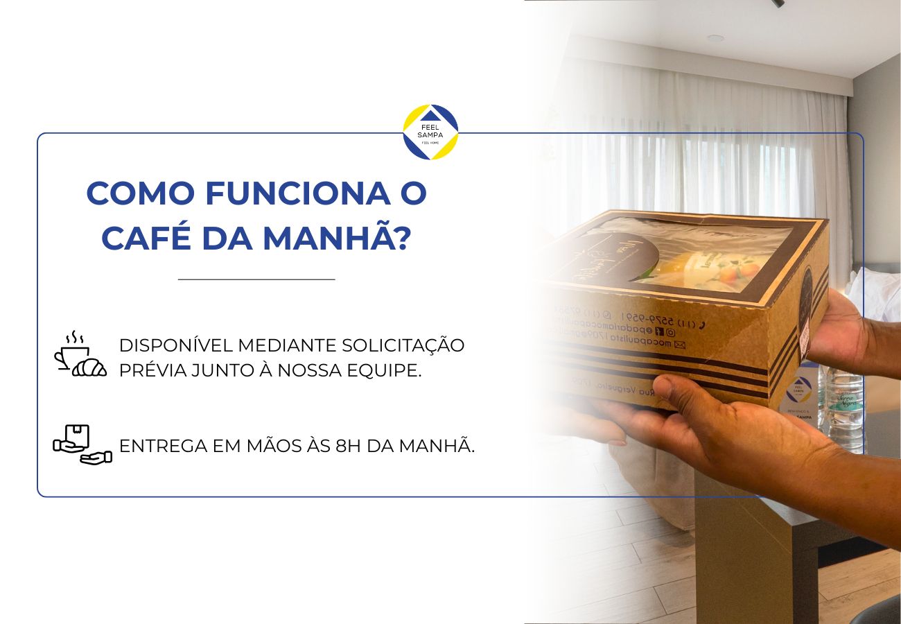 Estúdio em São Paulo - Paraíso Paulista Corporate Flat by Feel Sampa