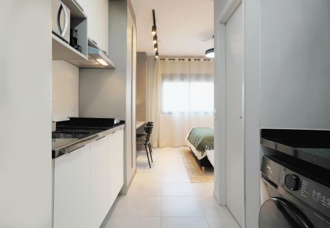 Studio in São Paulo - Feel Sampa Vila Olimpia Flat I Studio in São Paulo - Feel Sampa Vila Olimpia Flat I