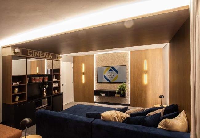 Studio in São Paulo - Feel Sampa Vila Olimpia Flat V Studio in São Paulo - Feel Sampa Vila Olimpia Flat V