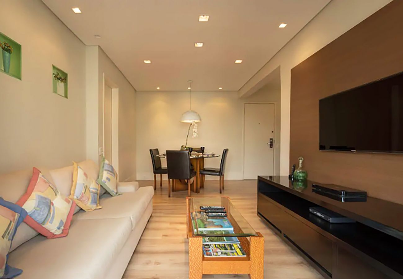 Apartamento en São Paulo - Apto com WiFi, piscina e próximo ao MASP/São Paulo