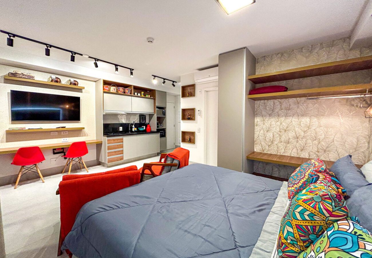 Apartamento en São Paulo - Excelente apto a 50m do metrô Butantã em São Paulo