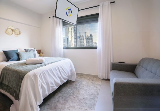 Estudio en São Paulo - Feel Sampa Vila Olimpia Flat IV Estudio en São Paulo - Feel Sampa Vila Olimpia Flat IV