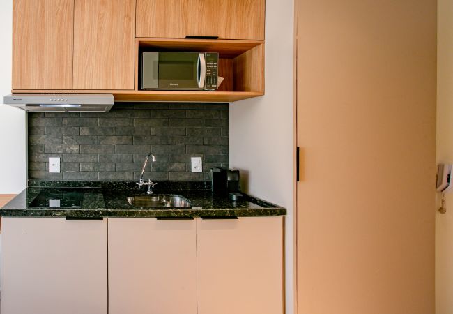 Estudio en São Paulo - Feel Sampa Vila Olimpia Flat V Estudio en São Paulo - Feel Sampa Vila Olimpia Flat V