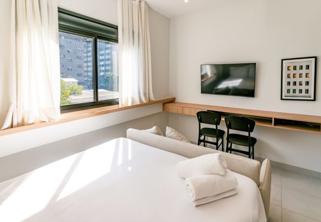 Estudio en São Paulo - Feel Sampa Vila Olimpia Flat V Estudio en São Paulo - Feel Sampa Vila Olimpia Flat V