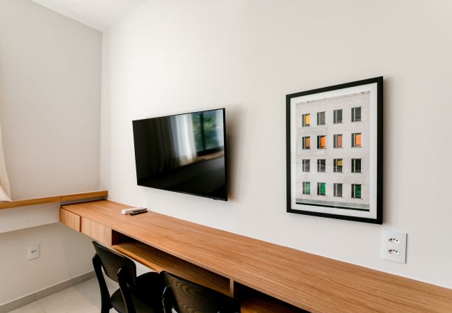 Estudio en São Paulo - Feel Sampa Vila Olimpia Flat V Estudio en São Paulo - Feel Sampa Vila Olimpia Flat V