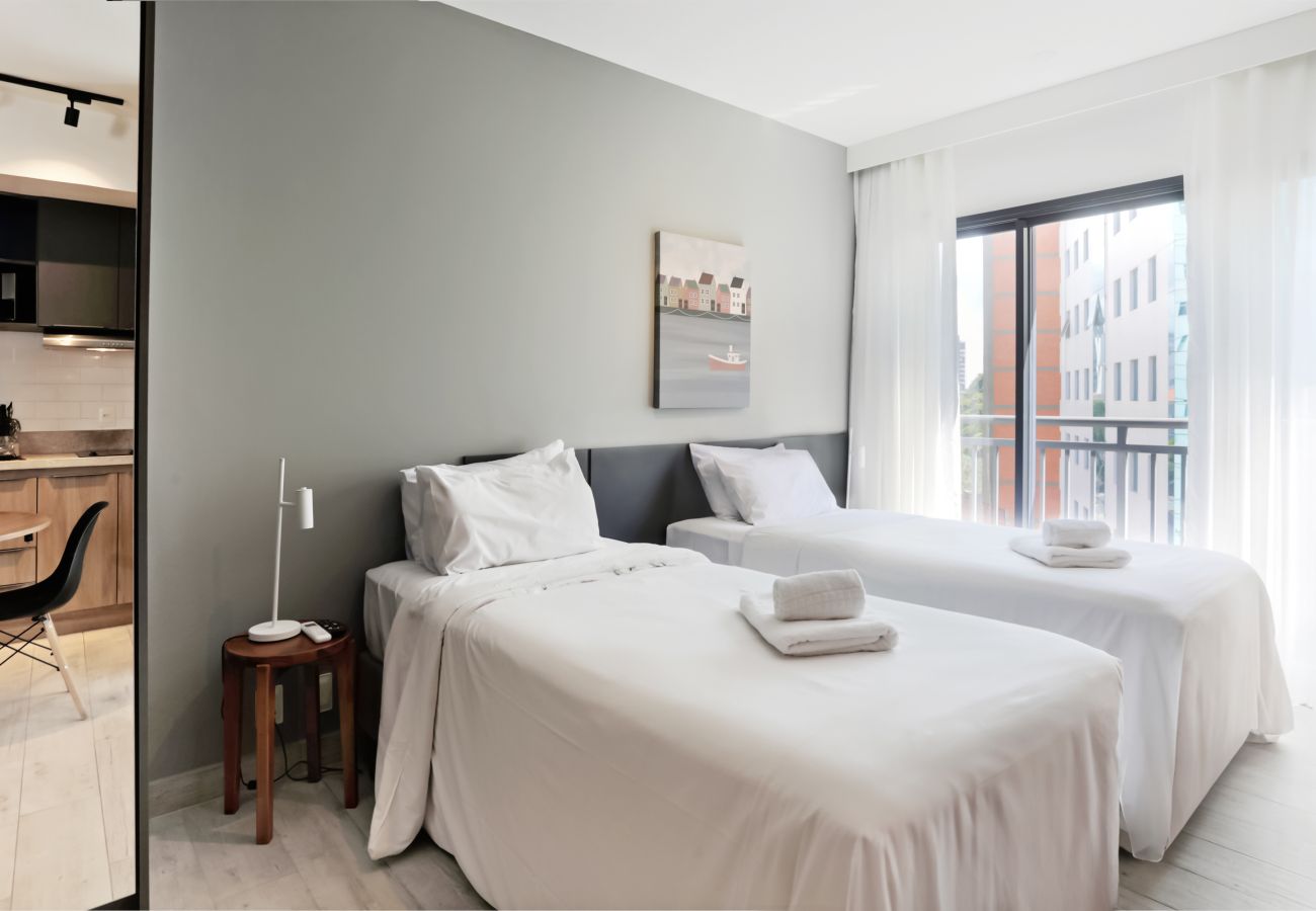 Estudio en São Paulo - Paraíso Paulista Junior Flat by Feel Sampa