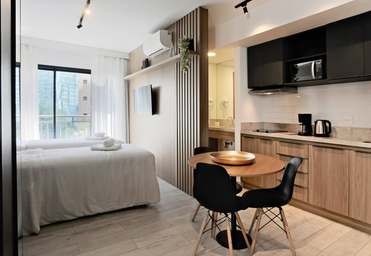 Estudio en São Paulo - Paraíso Paulista Junior Flat by Feel Sampa