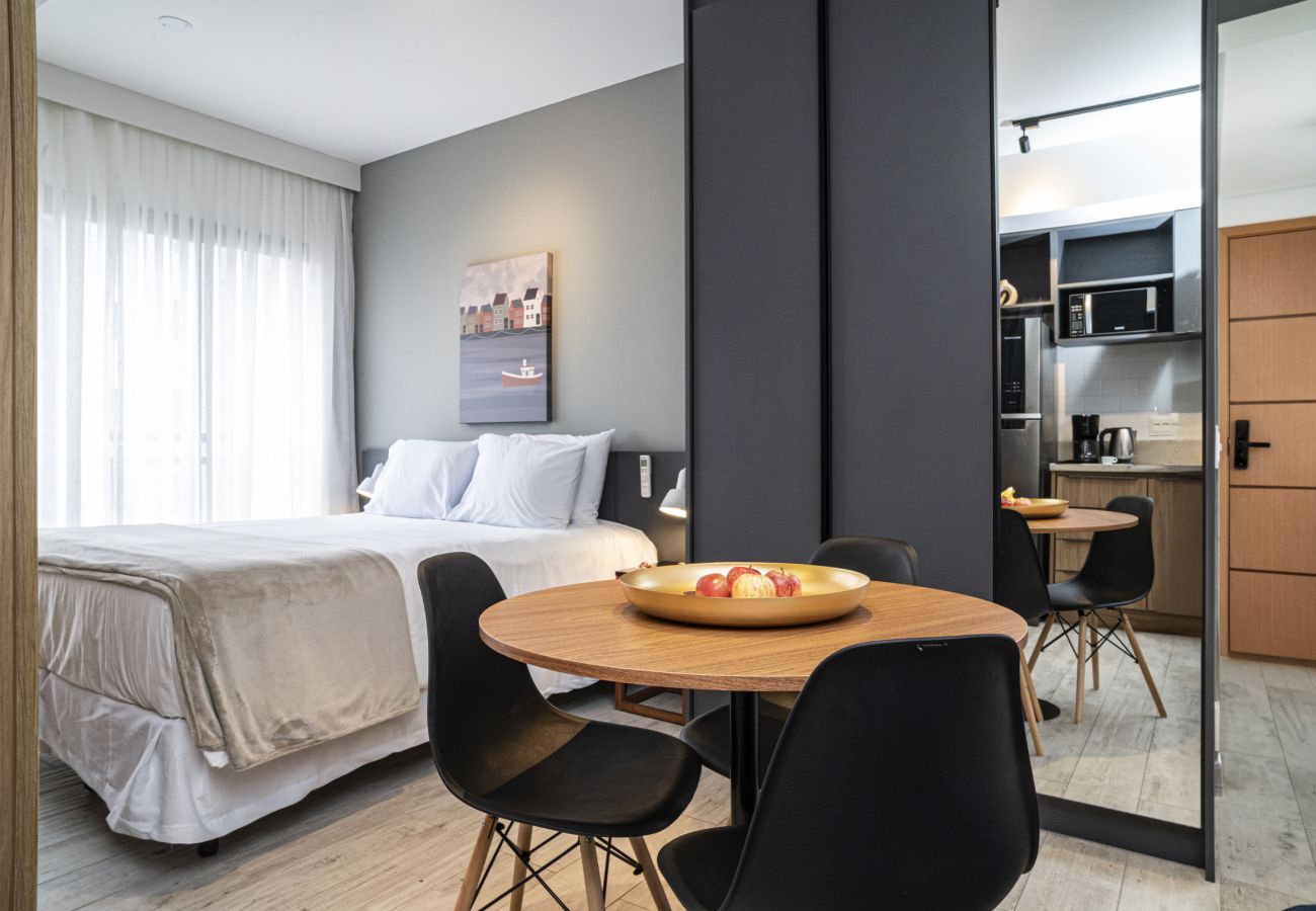 Studio à São Paulo - Paraíso Paulista Deluxe Flat by Feel Sampa