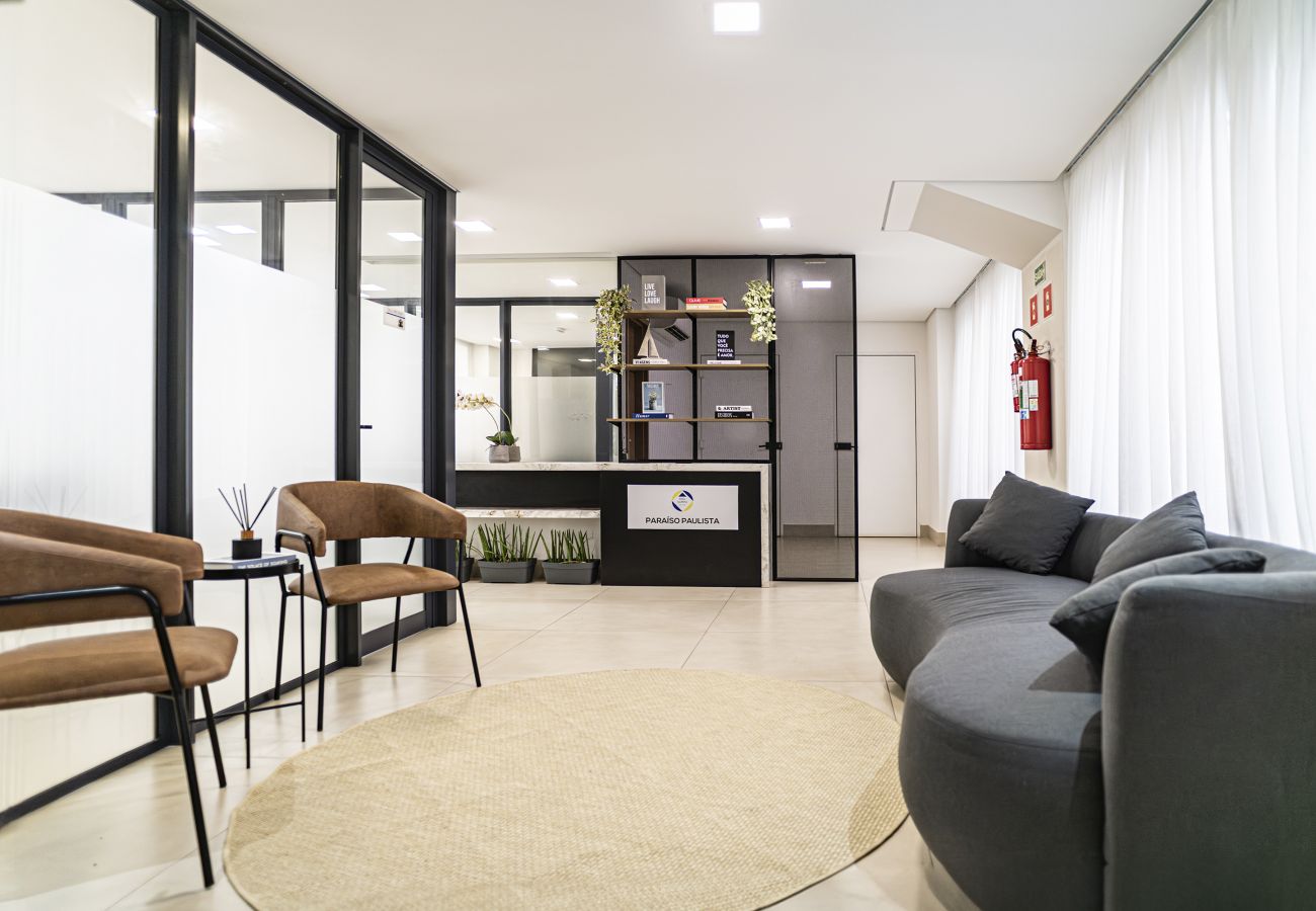 Studio à São Paulo - Paraíso Paulista Deluxe Flat by Feel Sampa