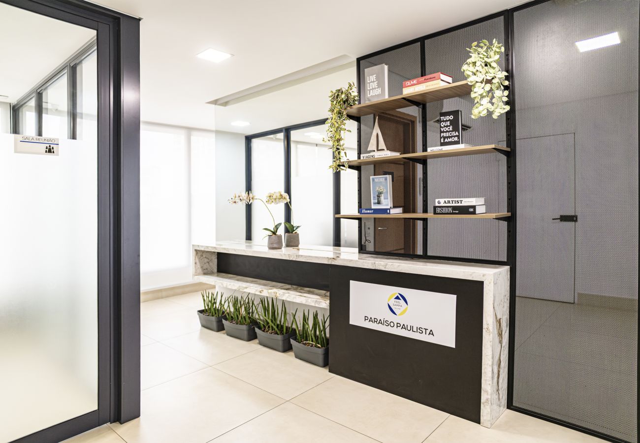 Studio à São Paulo - Paraíso Paulista Deluxe Flat by Feel Sampa