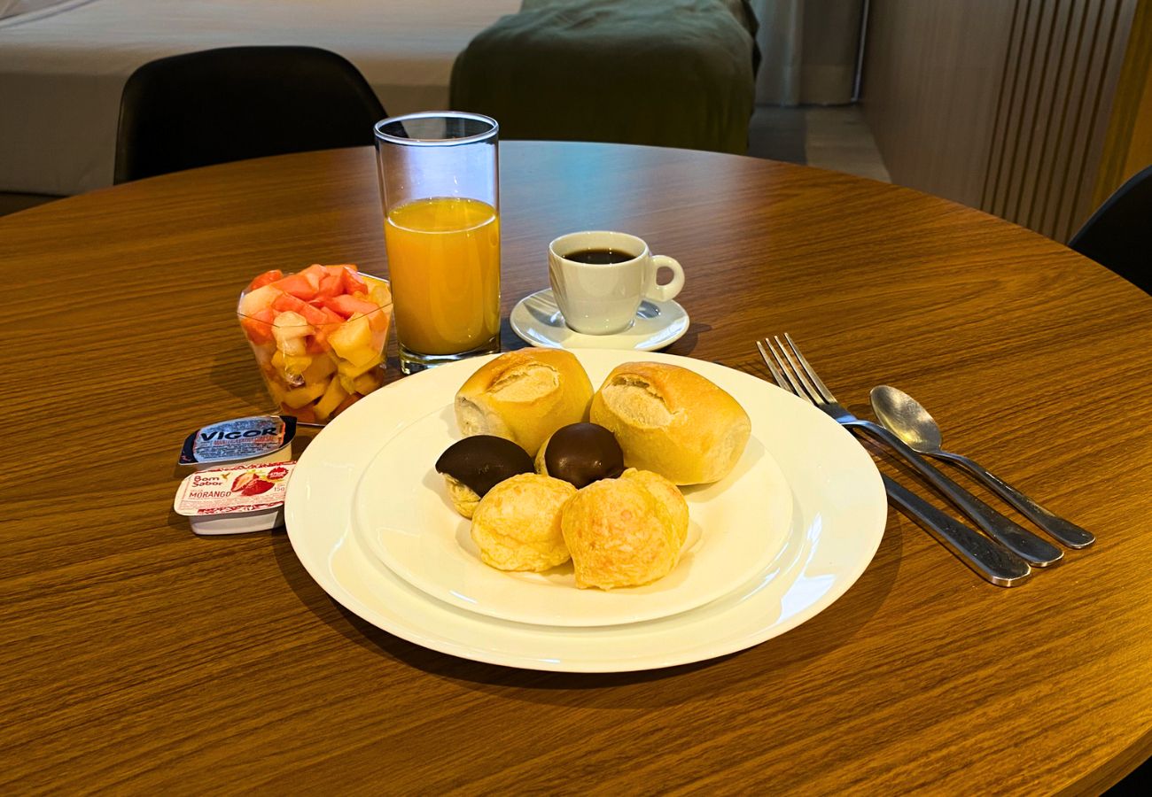 Studio à São Paulo - Paraíso Paulista Deluxe Flat by Feel Sampa